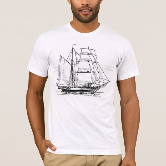T-shirt Navire (Devant)