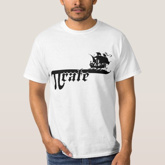 T-shirt Navire à tarif Pi (Devant)