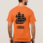 T-shirt Navire à voile Canada (Dos)