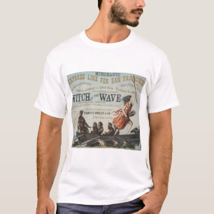 T-shirt Navire à voile clipper Witch of the wave