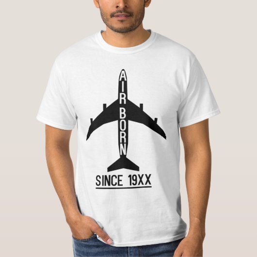 T-SHIRT NAVIRE AÉRIEN - ORIGINAL (Devant)