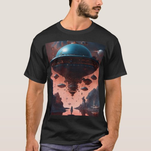 T-shirt navire d'Alein (Devant)