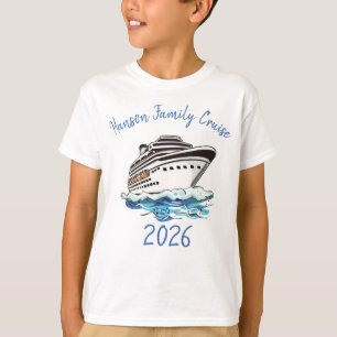 T-shirt Navire de croisière personnalisé