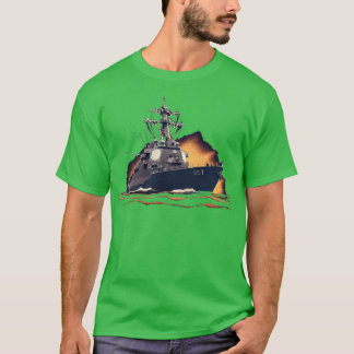 T-shirt Navire destroyer américain
