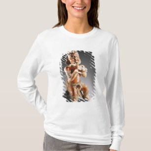 T-shirt Navire en deux parties polychrome d'effigie,