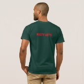 T-shirt navire gommeux (Dos entier)