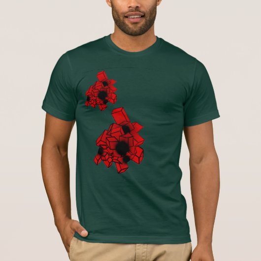 T-shirt navire gommeux (Devant)