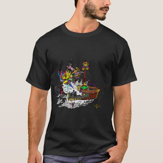 T-shirt Navire Pirate (Devant)