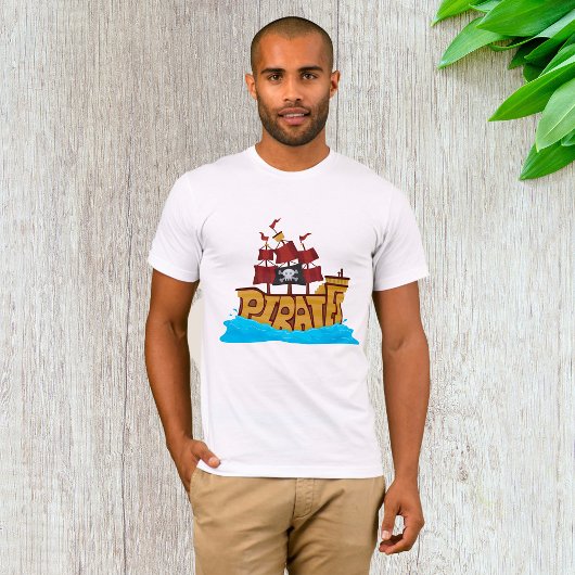 T-shirt navire pirate
