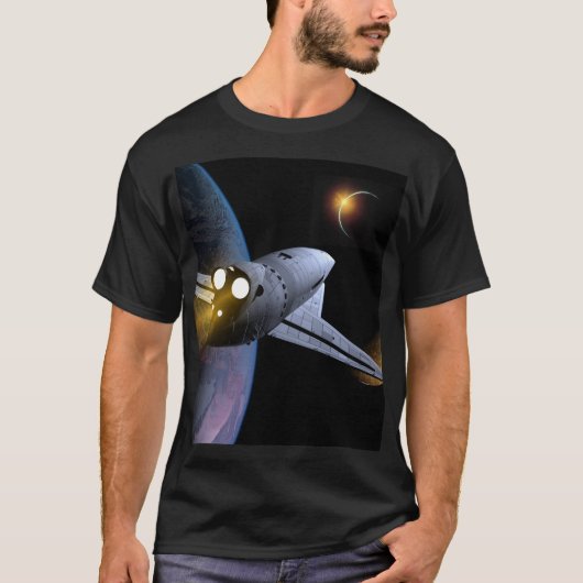 T-shirt Navire spatial (Devant)
