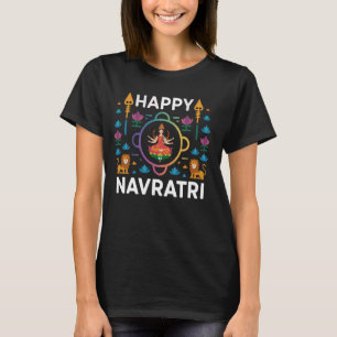 T-shirt Navratri Graba Hindouisme Déesse hindoue Durga 1