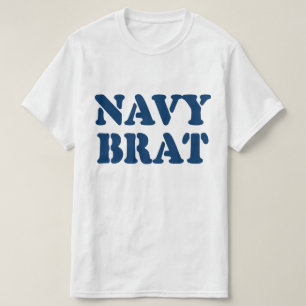 T-SHIRT NAVY BRAT