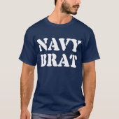 T-SHIRT NAVY BRAT (Devant)