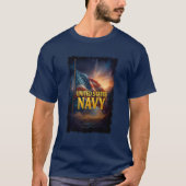 T-shirt Navy USN Veteran (Devant)