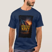 T-shirt Navy USN Veteran (Devant)