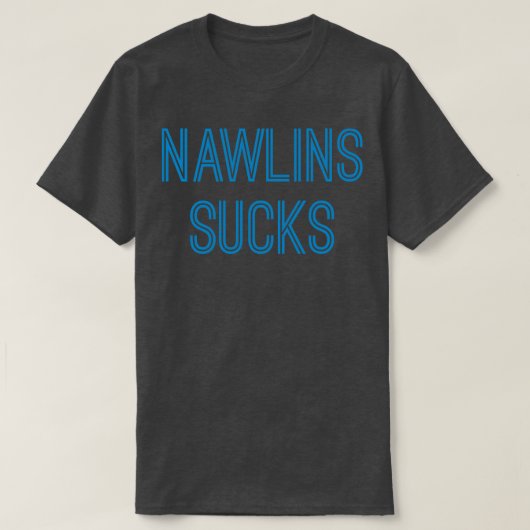 T-shirt Nawlins Sucre olina Texte bleu (Design devant)