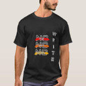 T-shirt N'ayez pas peur, écrivez (Devant)