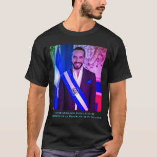 T-shirt Nayib Bukele, Président du Salvador