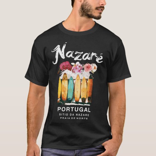 T-shirt Nazare Portugal Surf (Devant)