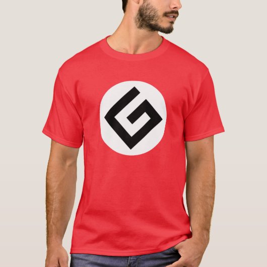 T-shirt Nazi de grammaire (Devant)