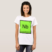 T-shirt Nb - Napoléon Bonaparte Funny Chimie Élément T (Devant entier)
