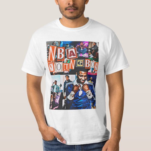 T-shirt Nba jeune retro (Devant)
