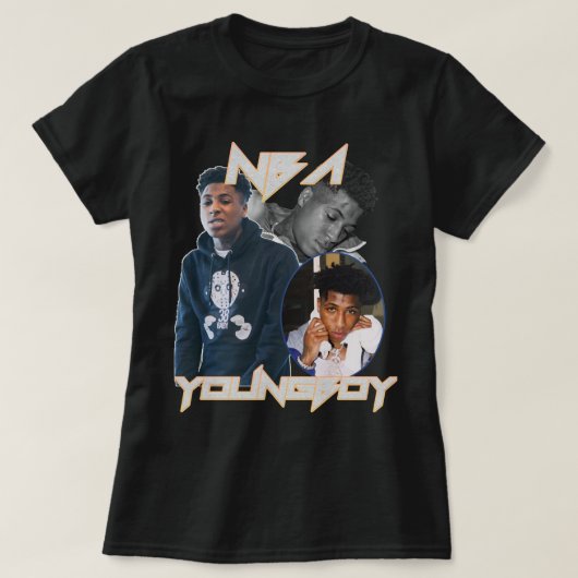 T-shirt NBA YOUNGBOY Classic Essential T Shirt (Design devant)