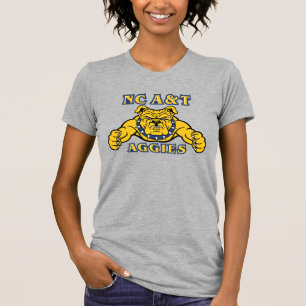 T-shirt NC A&T Agences   Aggie Bulldog