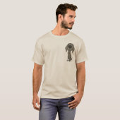 T-shirt NC chemise mignonne de Weimaraner (Devant entier)