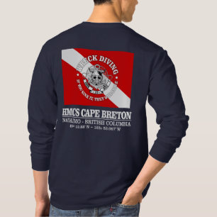 T-shirt NCSM Cape Breton (meilleures épaves)