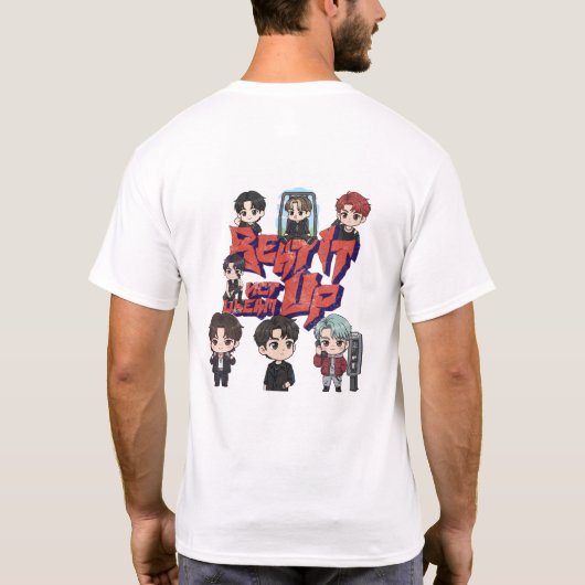 T-Shirt NCT Dream Beat it up Edition (Achterkant)