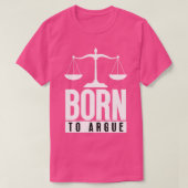 T-shirt Né à Argue 17 (Design devant)