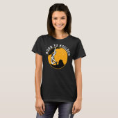 T-shirt Né À Boulder Rock Climber Boulderer Boulderer (Devant entier)