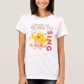 T-shirt Né À Ching Chick (Devant)