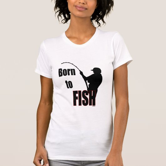 T-shirt Né à Fish (Devant)