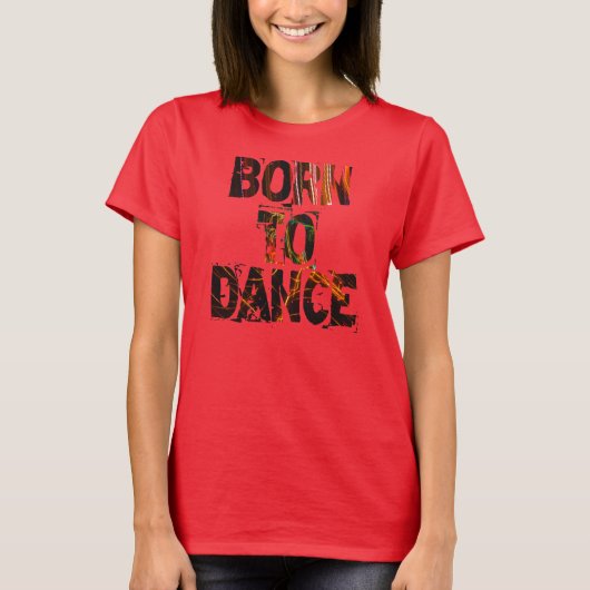 T-shirt Né à la danse - Chemise (Devant)