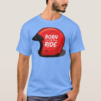 T-shirt Né À Ride