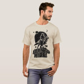 T-shirt Né à Ride (Devant entier)