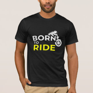 T-shirt Né à Ride