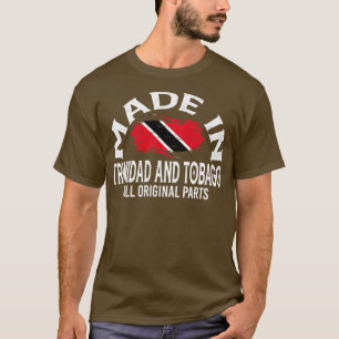 T-shirt Né à Trinité-et-Tobago