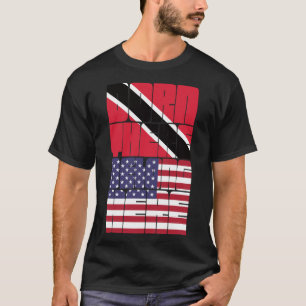 T-shirt Né à Trinité-et-Tobago, appartient à l'Amérique