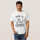 T-shirt Né au camp (Devant entier)