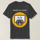 T-shirt né au code 4 (Design devant)