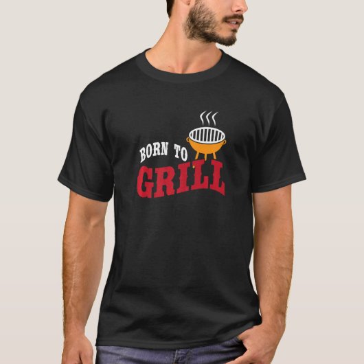 T-shirt Né Au Grill (Devant)
