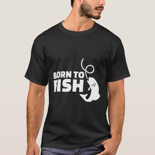 T-shirt Né au poisson (Devant)