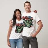 T-shirt Né aux États-Unis (Unisexe)