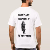 T-shirt Ne badinez pas vos sujets 1WheelFelons.com de (Dos)