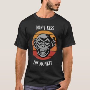 T-shirt Ne baise pas le singe