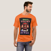 T-shirt Ne bride pas mon style (Devant entier)