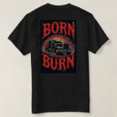 T-shirt Né Brûle. (Design dos)